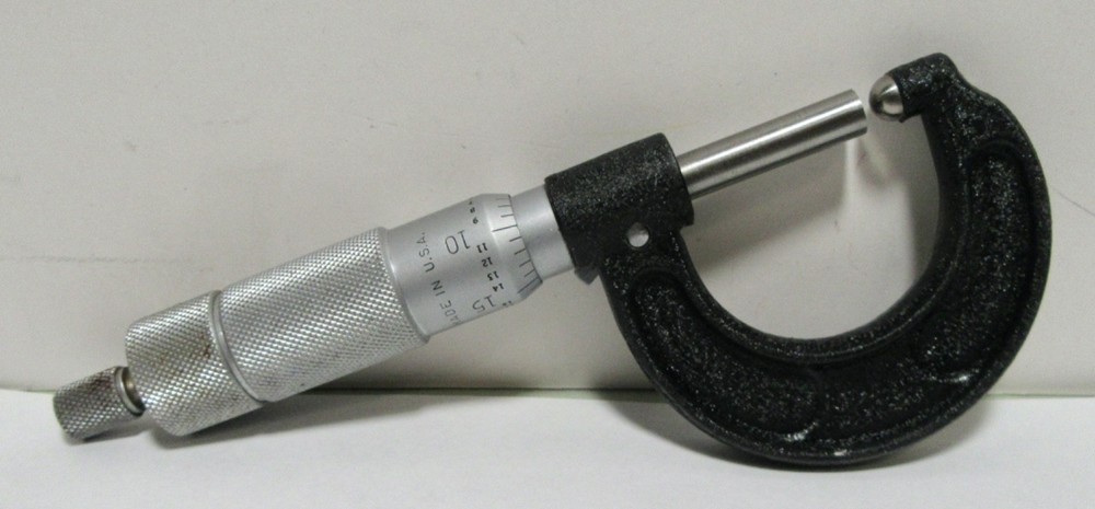 Proto 1-2 Micrometer With Plastic Case ( Made In U.S.A. )