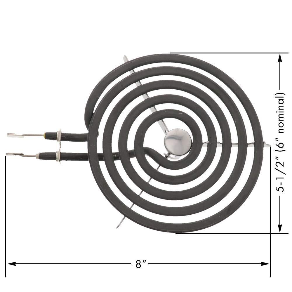 Exact Replacement for GE WB30M1 Range Burner 6" Small Element Stove Eye