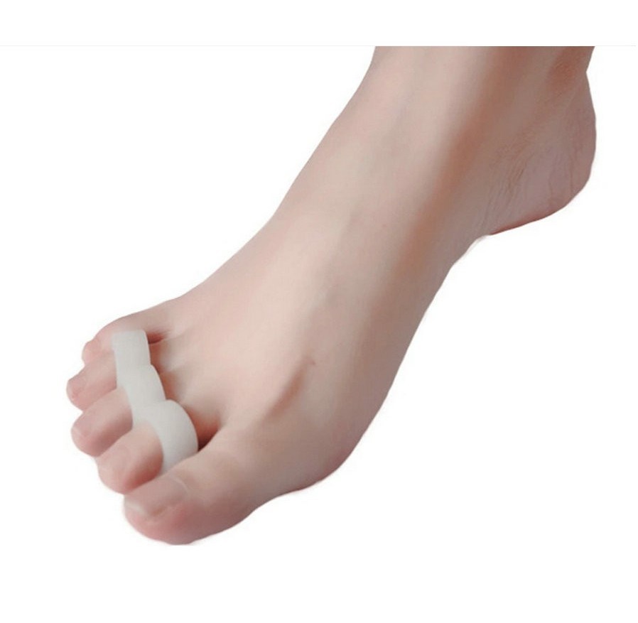 2 Gel Toe Separators Orthotics Stretchers Align Correct Overlapping Hammer Toes