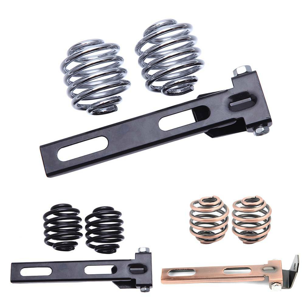 Motorcycle Solo Seat 2" Spring Bracket Mounting Kit For Harley Chopper Bobber