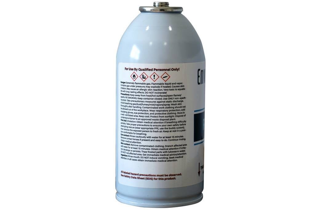 Enviro-Safe R-600a Refrigerant Inverted Piercing 6 oz 3 Cans #8070