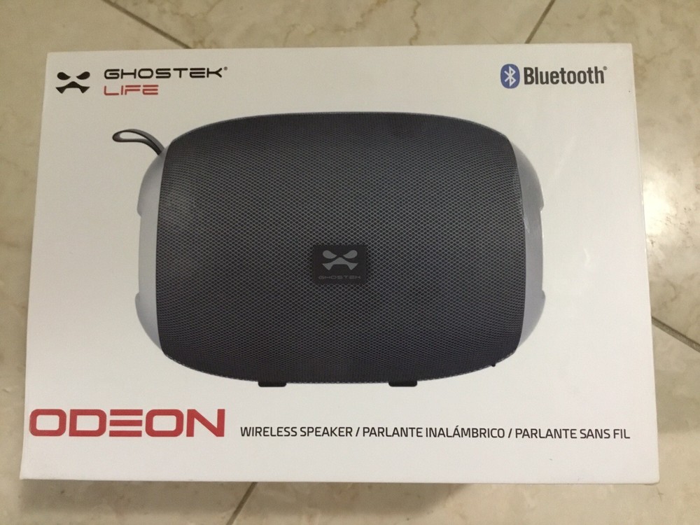 Brand New Ghostek Life Odeon Portable Wireless Bluetooth Speaker Built-in Mic
