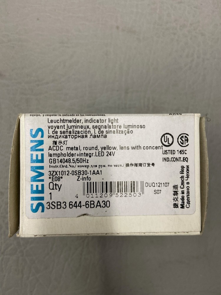 Siemens 3SB3644-6BA30