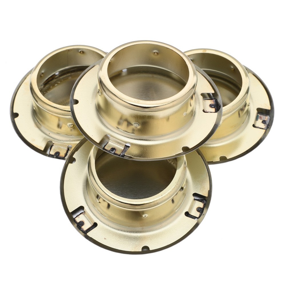 4 Pcs Fire Sprinkler Head Cover Plate Ceiling Nozzle Mount Thread