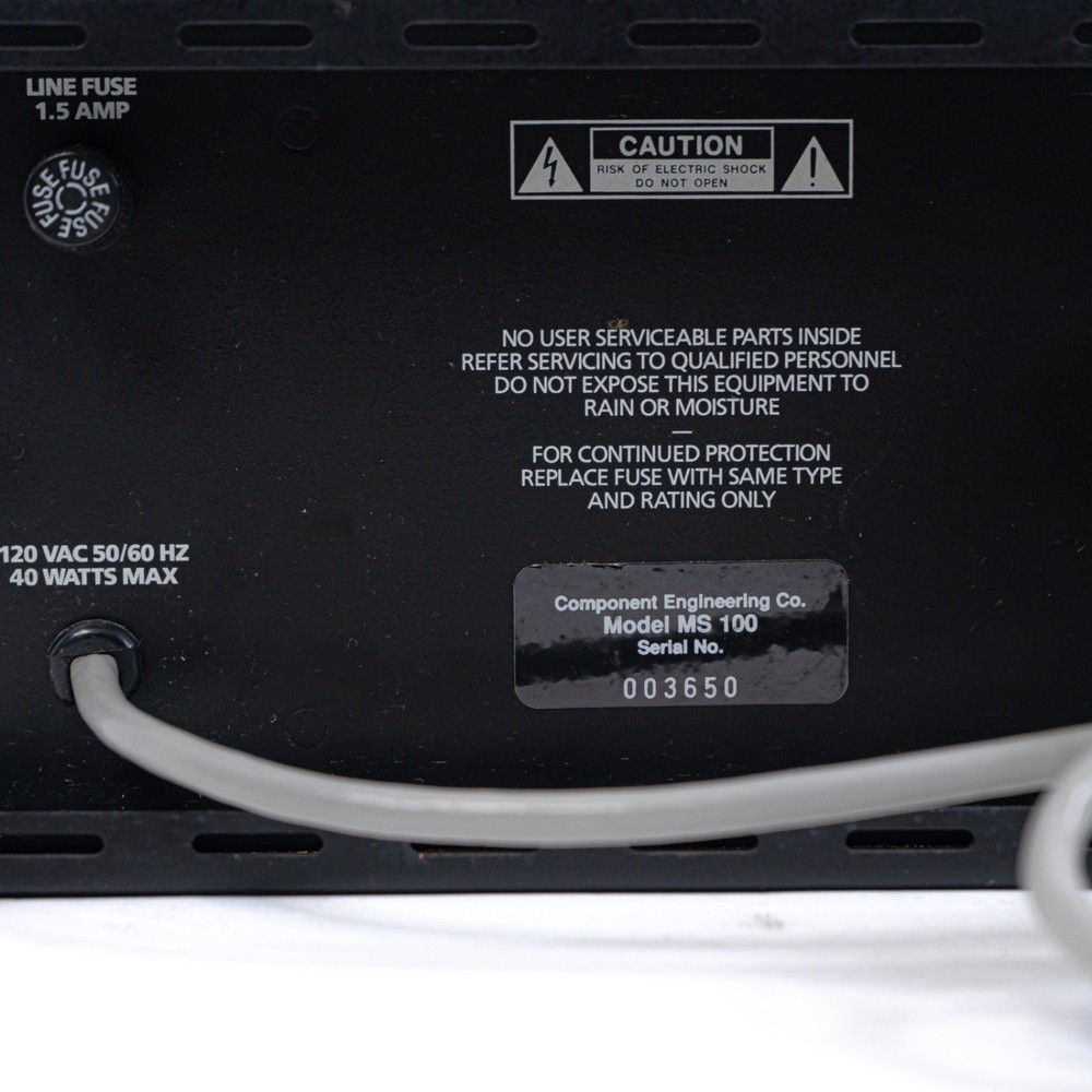 Component Engineering MS-100 Booth Monitor Amplifier
