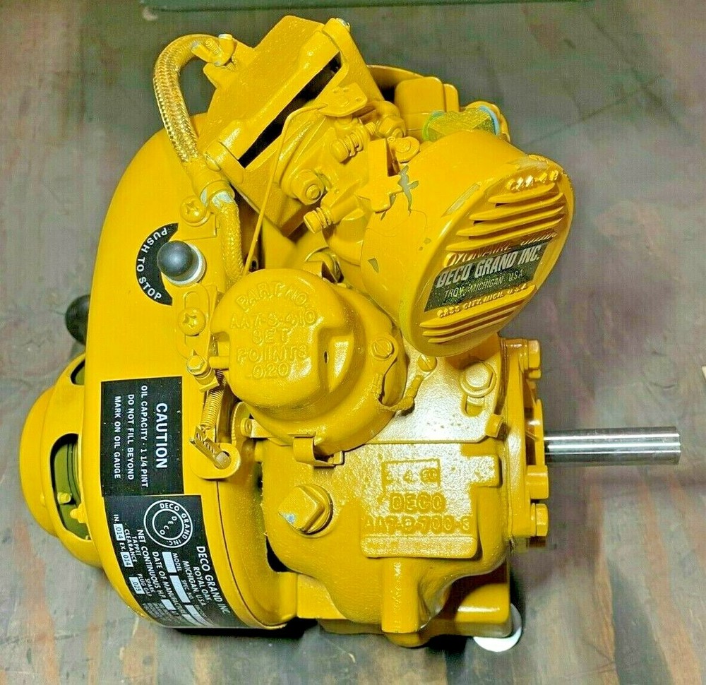 DECO GRAND 2.5HP ENGINE MODEL DE8