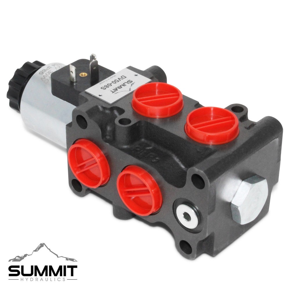 Hydraulic Diverter Valve w/ Momentary Switch, AG Couplers