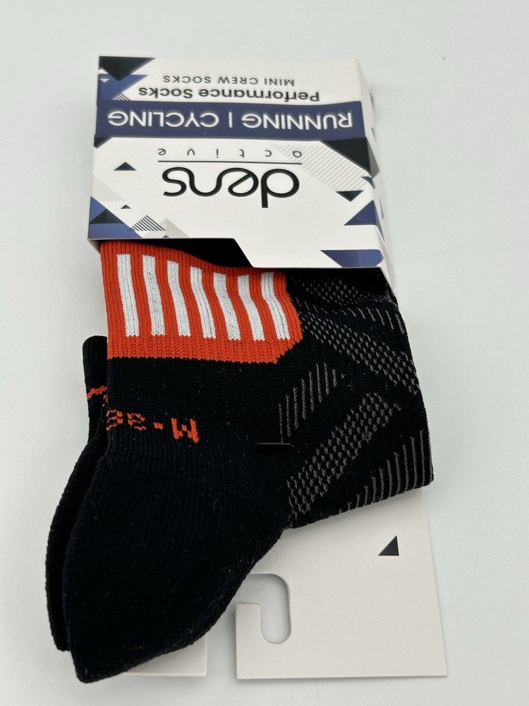 17 Dens Active Running Cycling Performance Socks Mini Crew Socks M