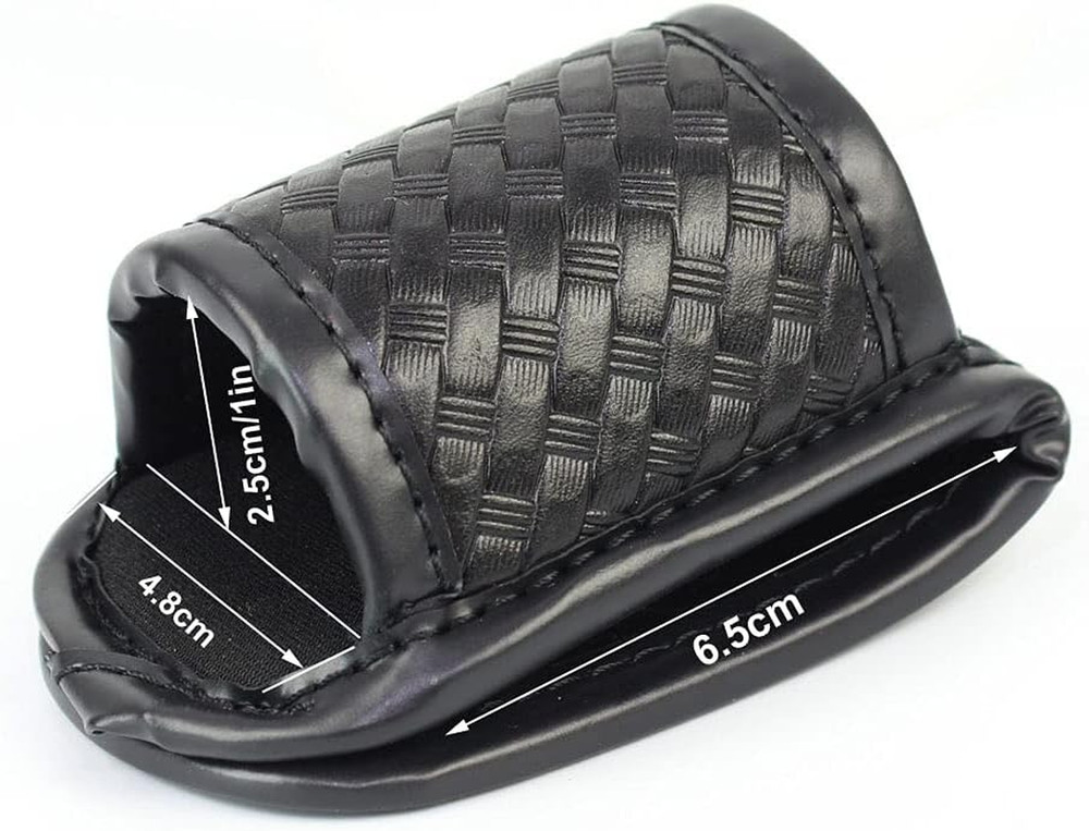 Compact Flashlight Holder, Open Top Compact Light Holder -Duty Belt Basketweave