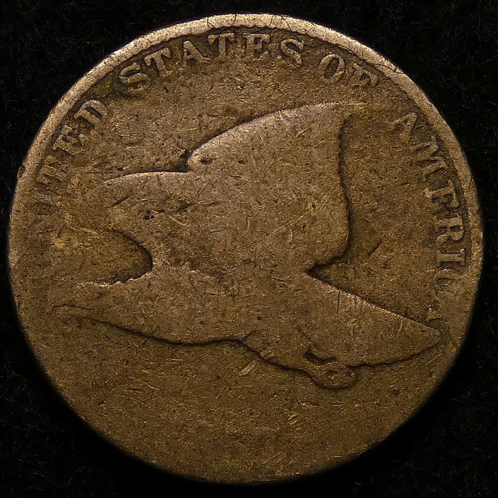 1857 Flying Eagle Cent. Great type coin!