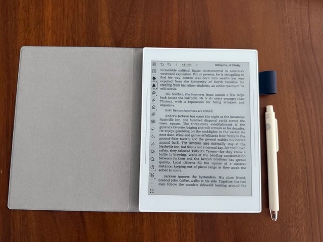 👉 Supernote A6 X2 Nomad 7.8” eInk Tablet w Ceramic Pen + Folio Case Excellent