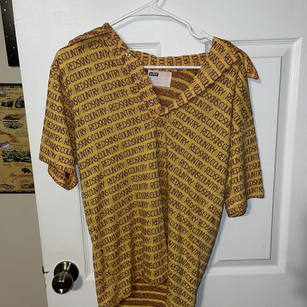 AMF redskin bowling shirt medium