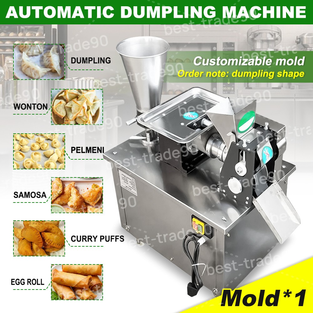 Commercial Dumpling Making Machine Electric Big Empanada Wrapper Maker Stainless