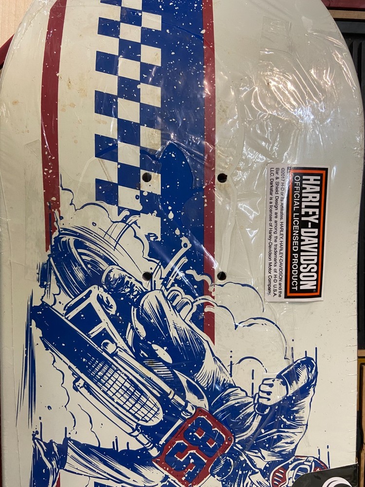 New Darkstar Harley-Davidson skateboard deck