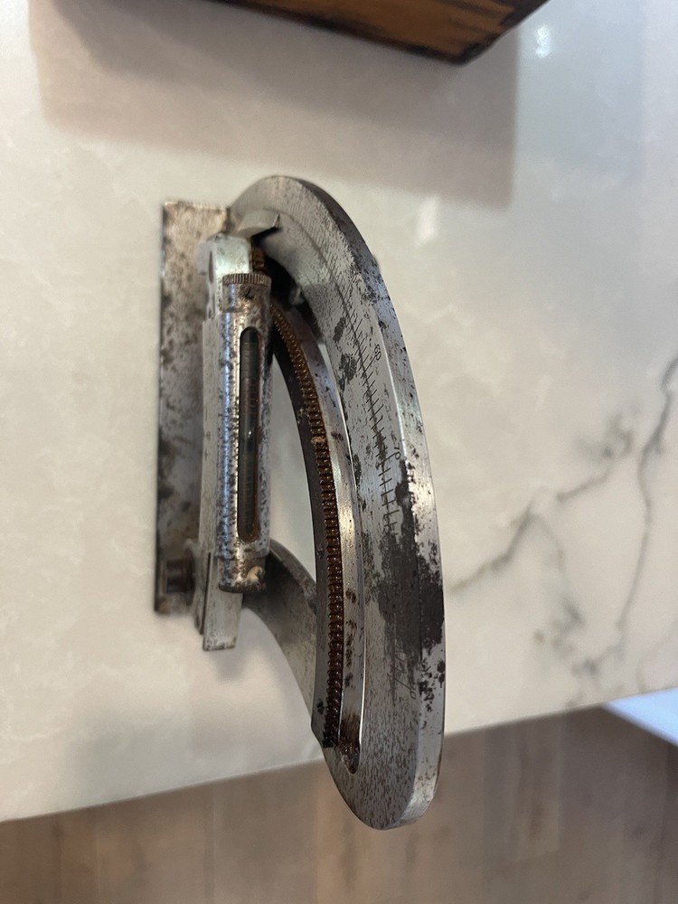 Ww2 Japanese Artillery Quadrant Guage Aiming Device
