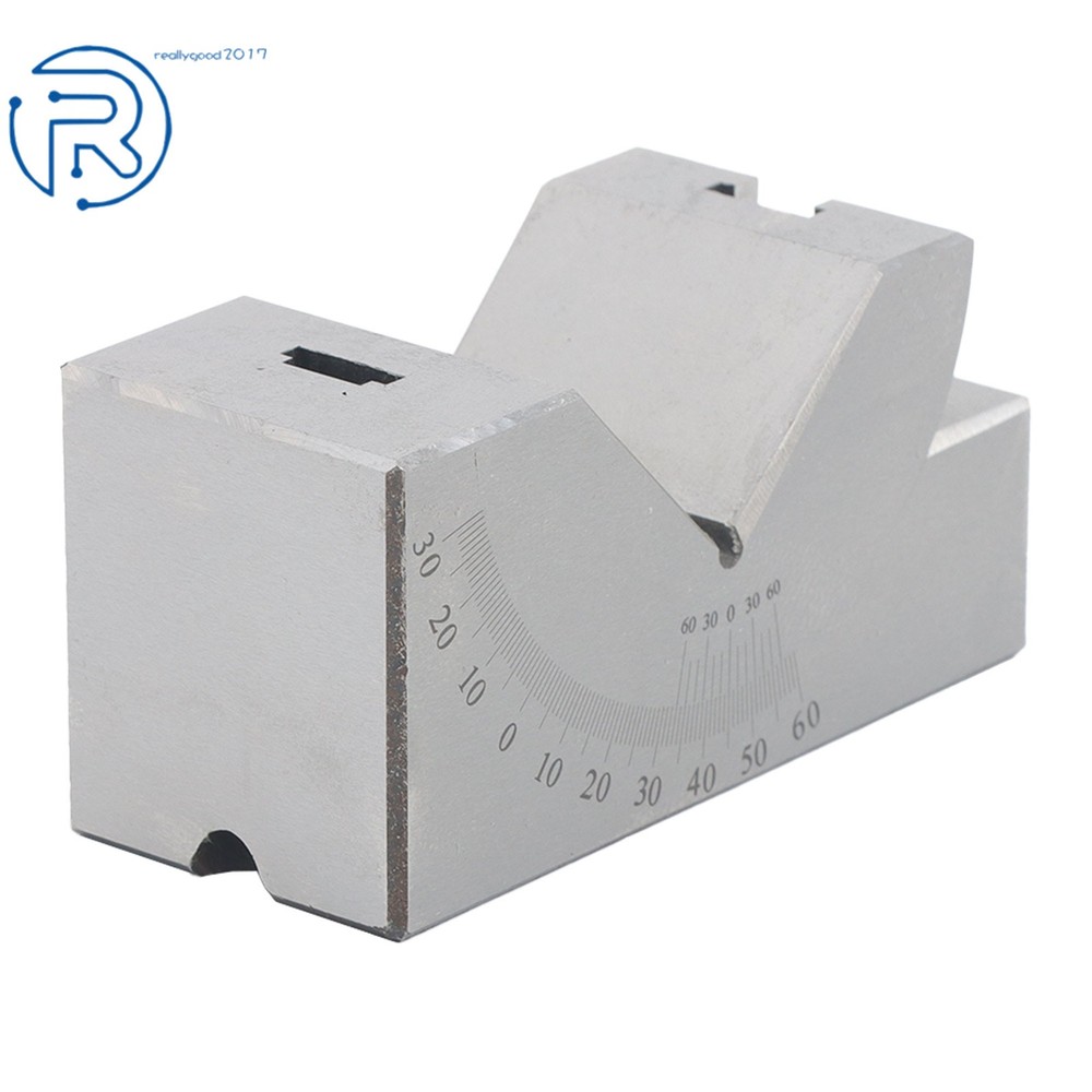 Adjustable 4"×1-13/16"×1-13/16" Angular Gage Precision 0-60 Degree Angle Block