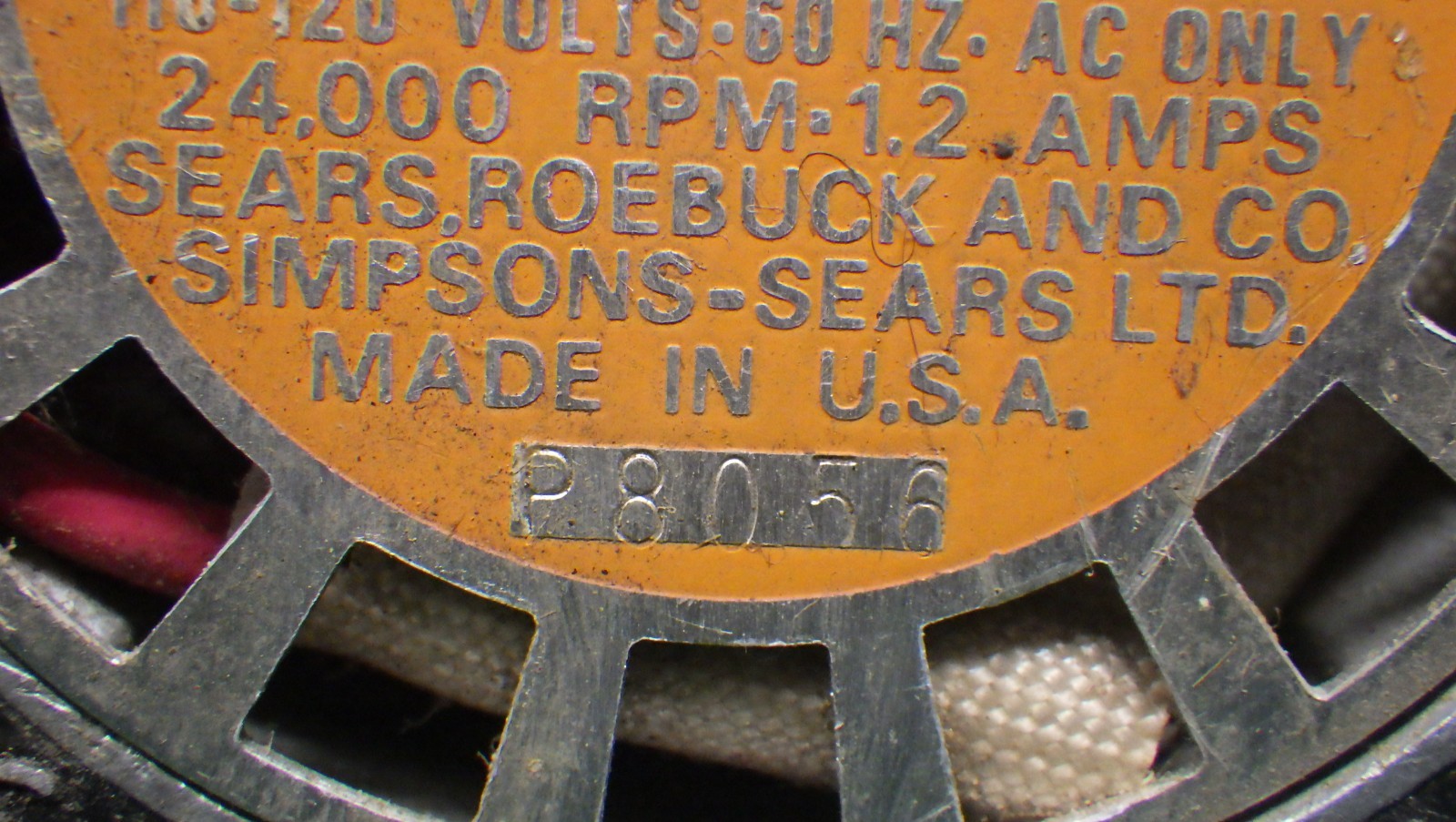 Vintage Craftsman Electric Rotary Tool/Die Grinder/Chainsaw Sharpener 32-36571