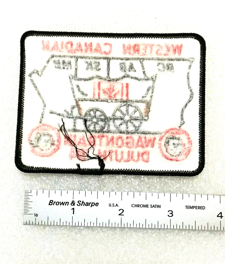 Good Sam Vintage Patch RV Canadian Wagon Train Duluth, Large Embroidered Patch