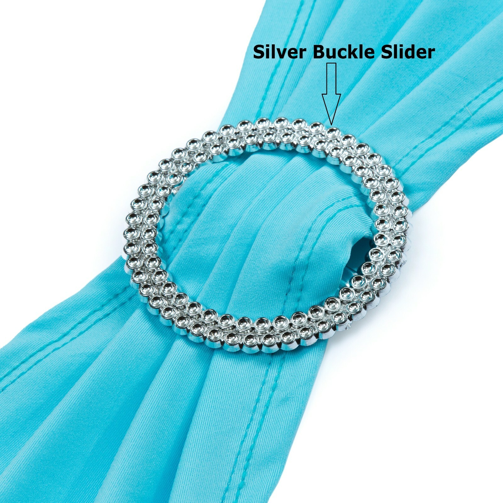 100 Spandex Stretch Chair Cover Sashes Bows Wedding Party Decoration - FREE SHIP