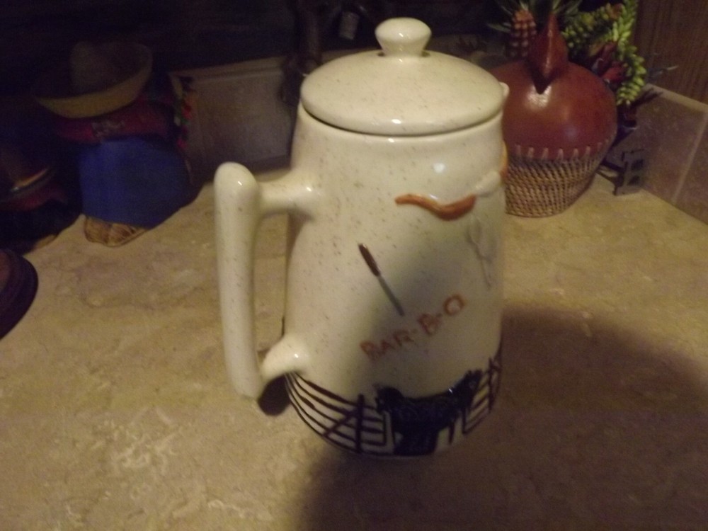 Unmarked Ceramic coffee pot display item!