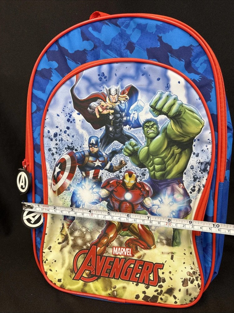 Marvel Avengers 2 Zip Compartment Adjustable Straps