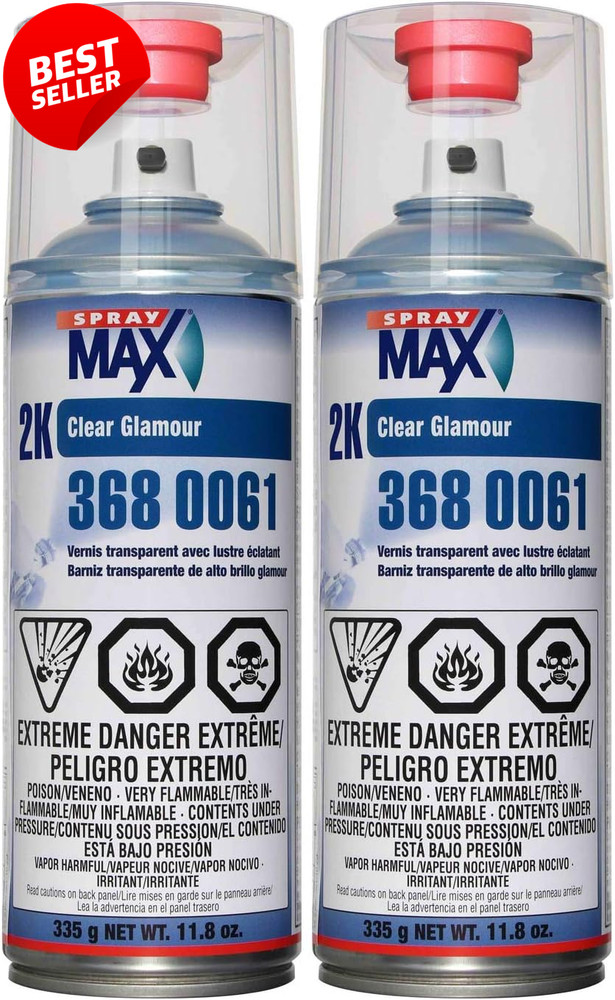 USC 2K High Gloss Clearcoat Aerosol 2 Pack US