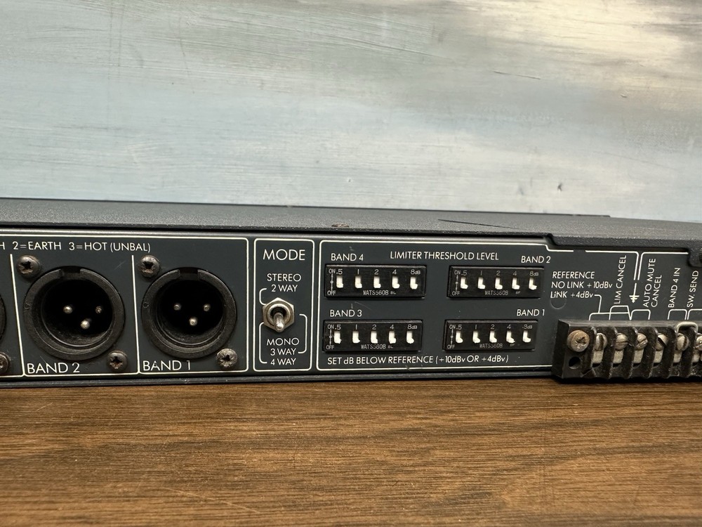 BSS FDS-360 Frequency Dividing System Crossovers - With 3 Cards