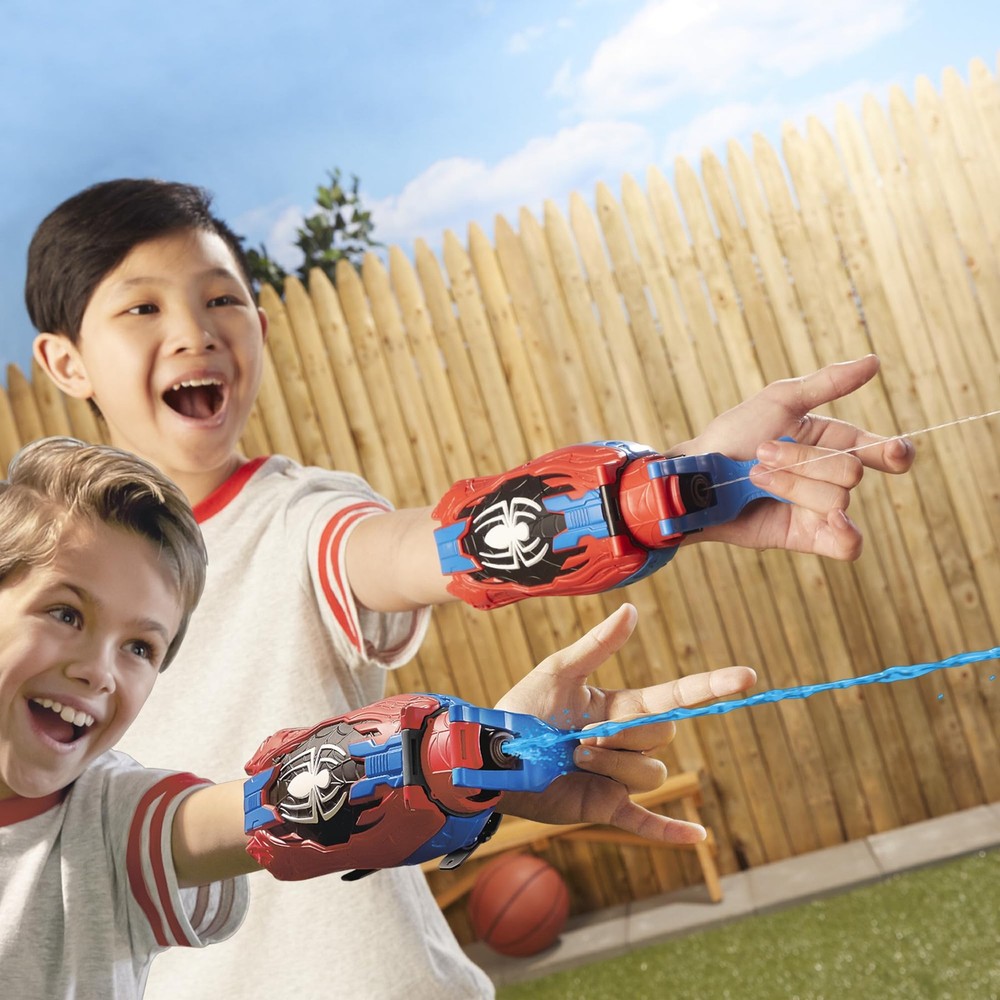 Marvel Spider-Man Real Webs Ultimate Web Blaster, 2-in-1 Role Red