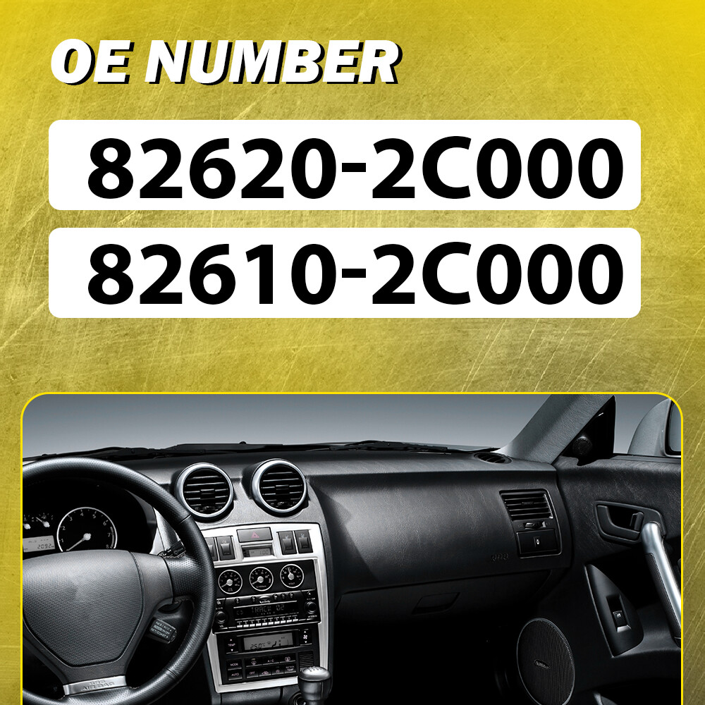 Pair Inside Door Handle Driver & Passenger Side For Hyundai Tiburon 2003-2008 PU