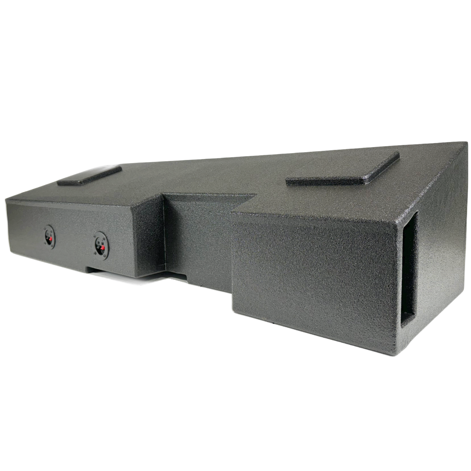 SubWoofer Box Chevy Silverado Gmc Sierra 19-24 Crew Cab 2X10 Woofers Ported