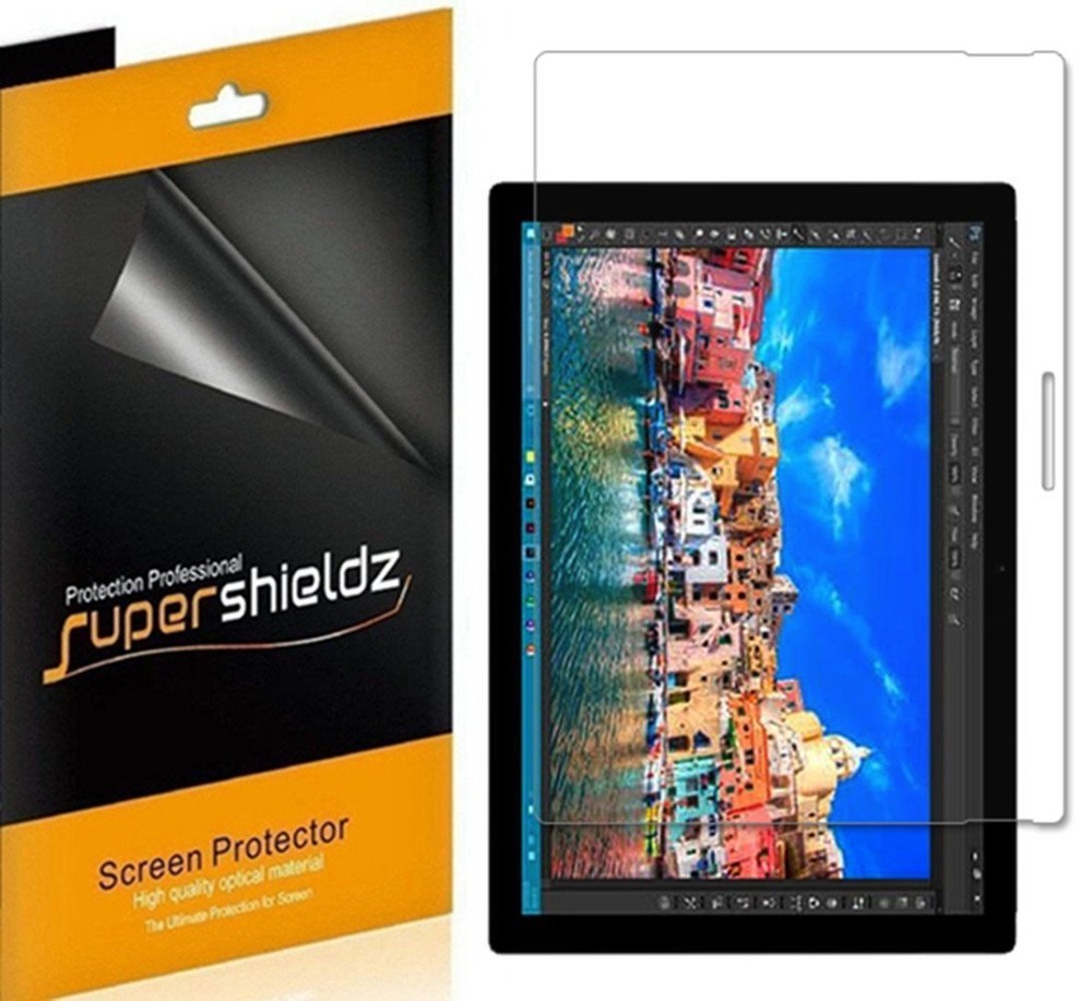 3X SuperShieldz Clear Screen Protector Saver for Microsoft Surface Pro 2017