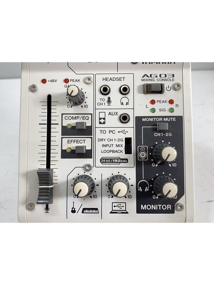 YAMAHA AG03 MIXER Used