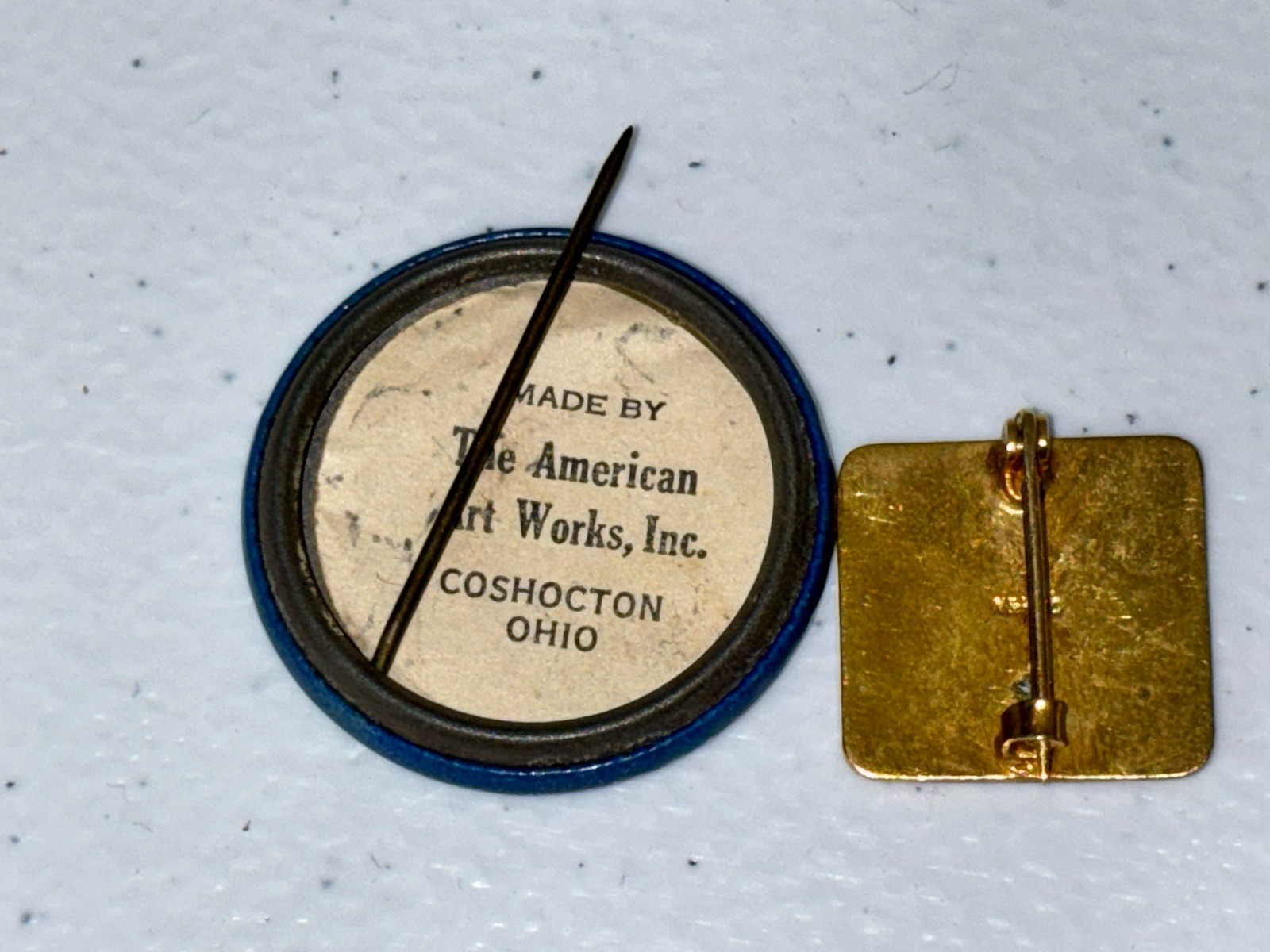 Vtg American Junior Guernsey Club + 4H Club Cow Pin Badge