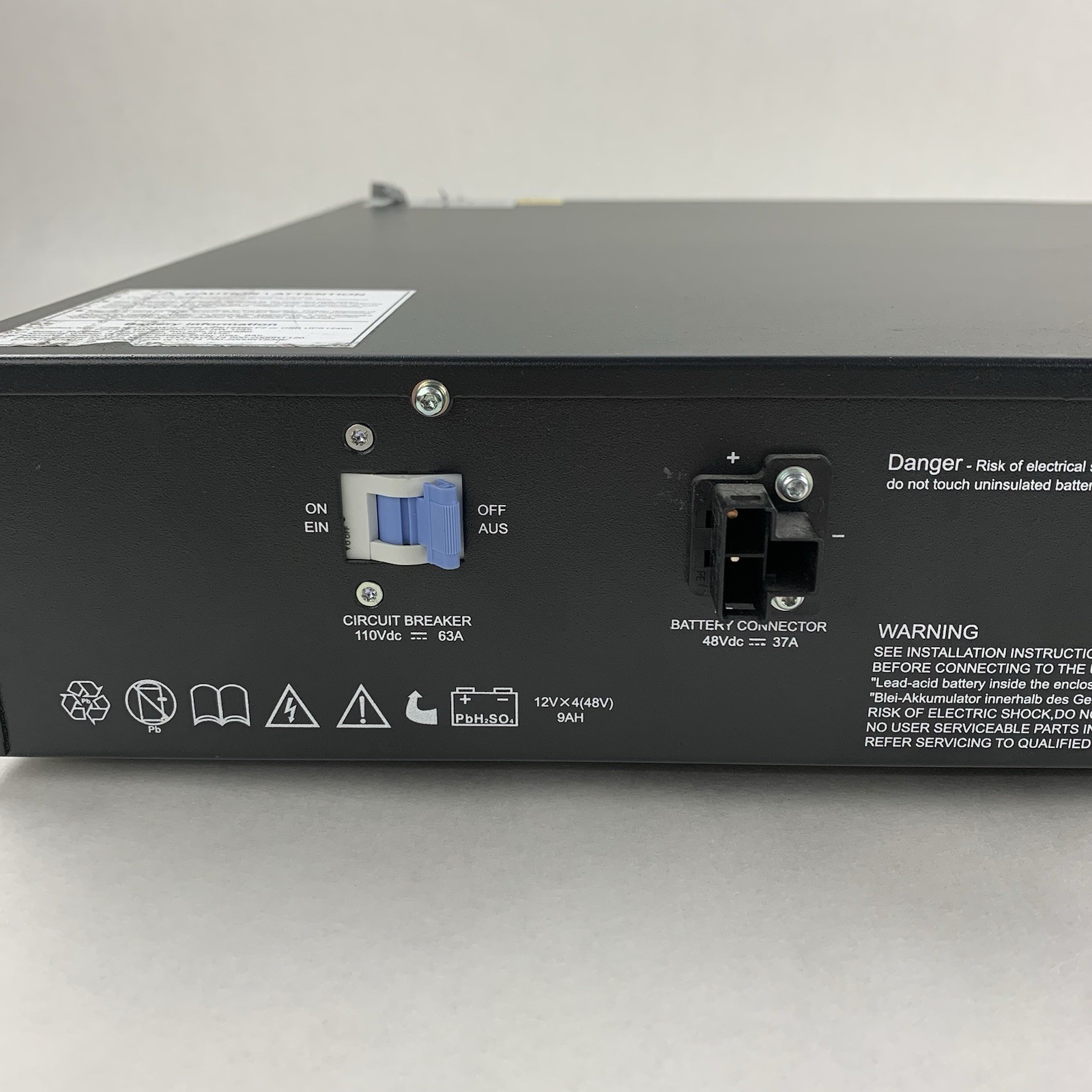 Emerson Liebert GXT4-48VBATT Battery Cabinet AC Power System No Batteries