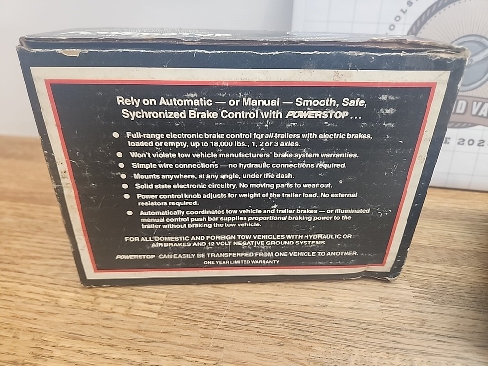 NOS EPCO Electronic Solid State Trailer Brake Controller USA Marshall MI