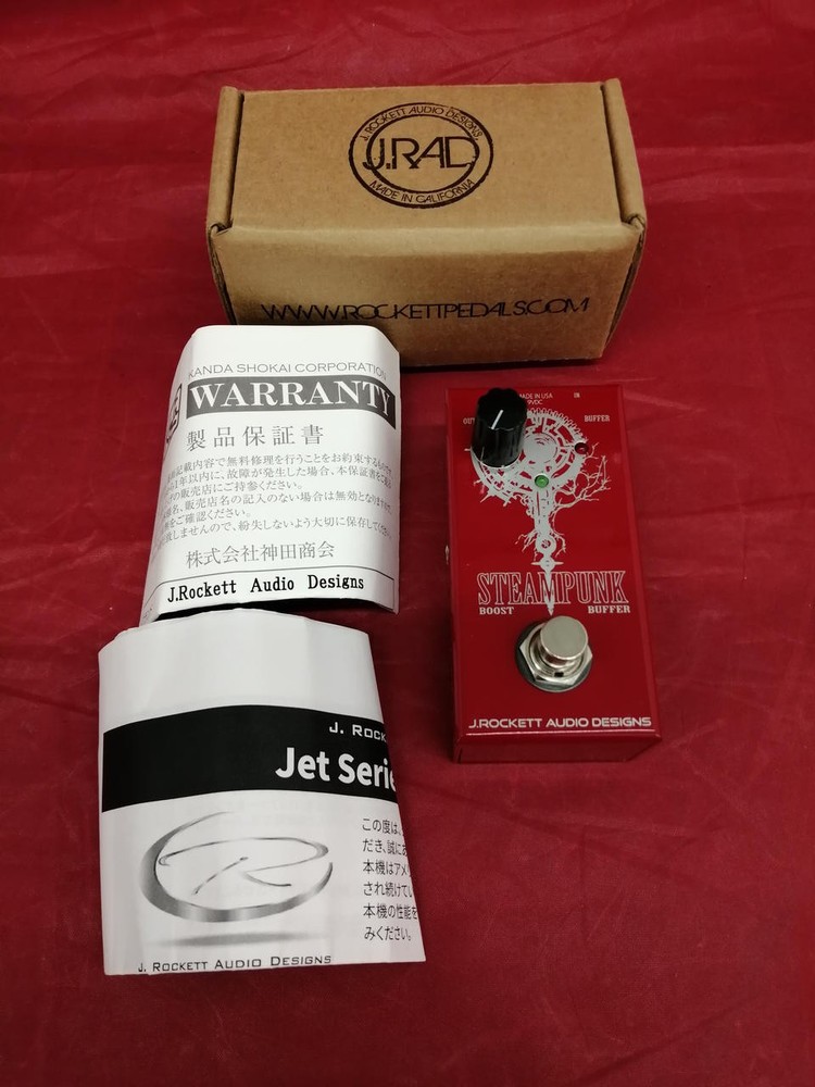 J.Rockett Audio Designs Steampunk Boost Effector
