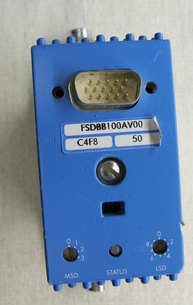 Millipore Intelli Flow Digital Flow Controller # FSDBB100AV00 Gas C4F8 50 SCCM