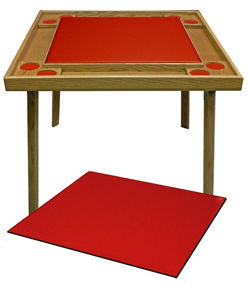Kestell 35" SQUARE OAK GAME/CARD TABLE COMBO 