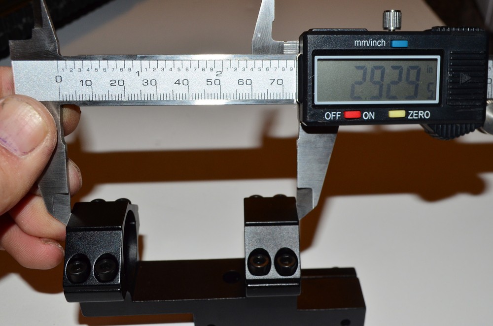 Dovetail 11mm Base Scope Mount for 1" Scope tubes. 25mm Ring