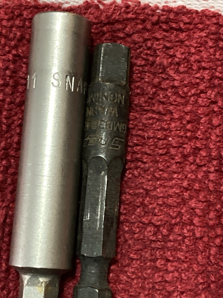 SNAP-ON Tools Master SAE Screwdriver Bit Set In Plastic Case SDM400A PB90