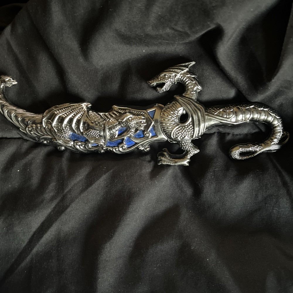 Medieval Blue Dragon Dagger