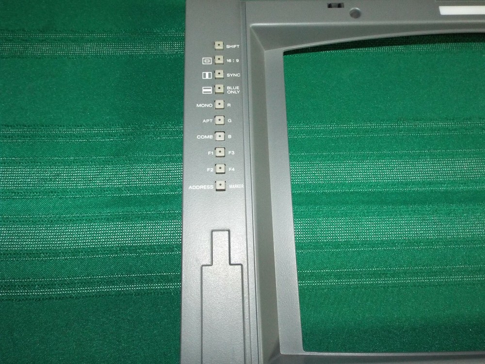 SONY BVM-D14H5U FRONT BEZEL PLASTIC ONLY