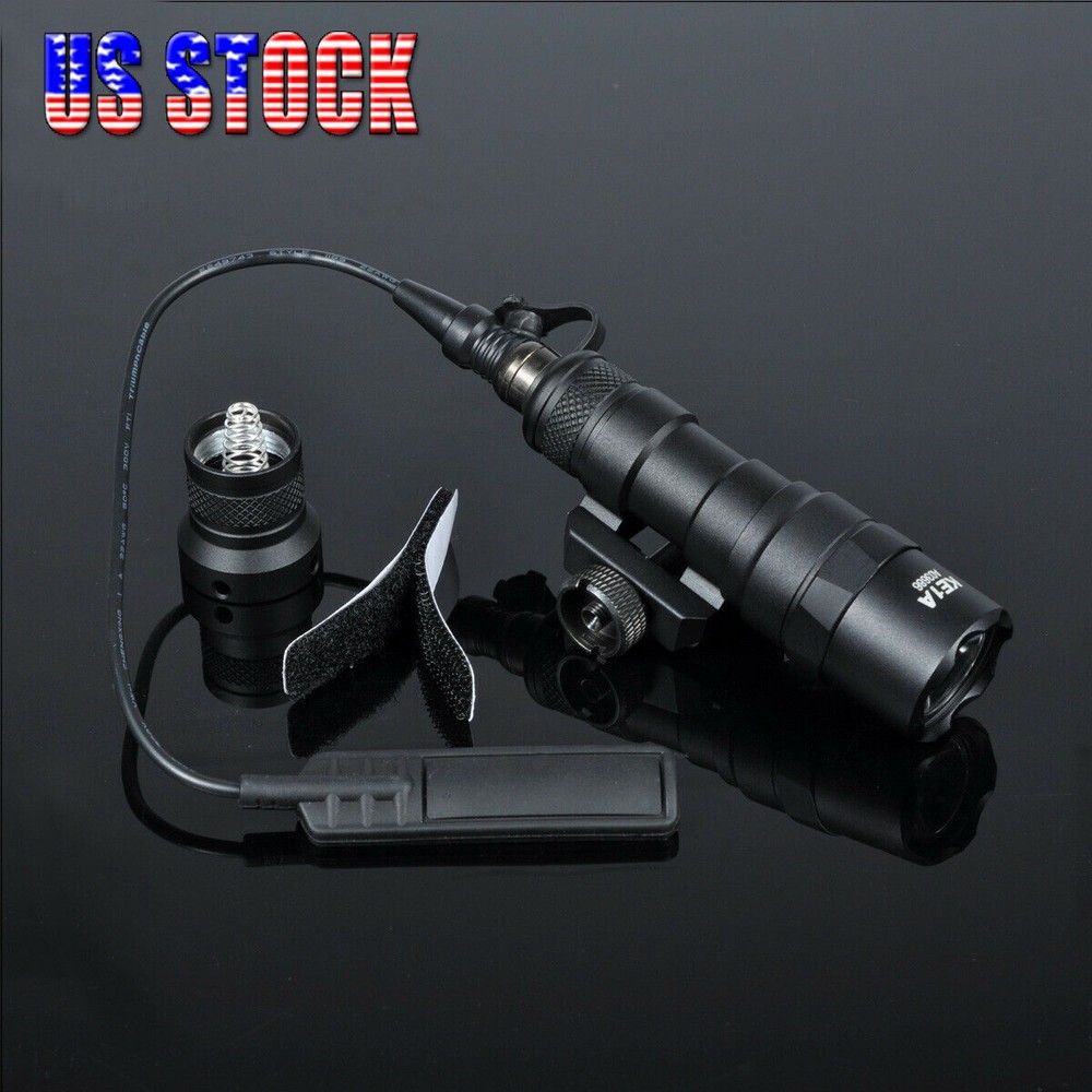 for M300B Light 400 Lumen Tactical Torch Flashlight LED Light w/ Tail Switch
