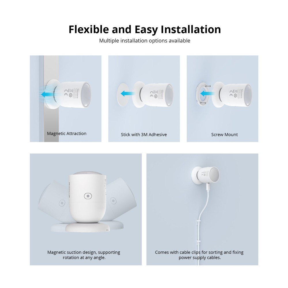 SONOFF Zigbee 3.0 Human Presence Sensor Motion Sensor SNZB-06P Local Smart Scene