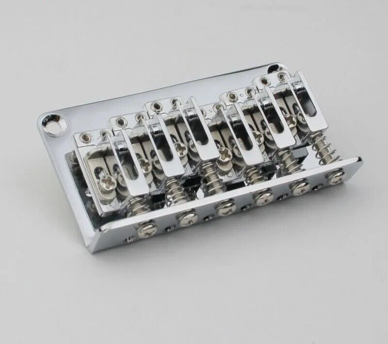 Chrome 12 String Guitar Fixed Hardtail Bridge For Fender Stratocaster Strat