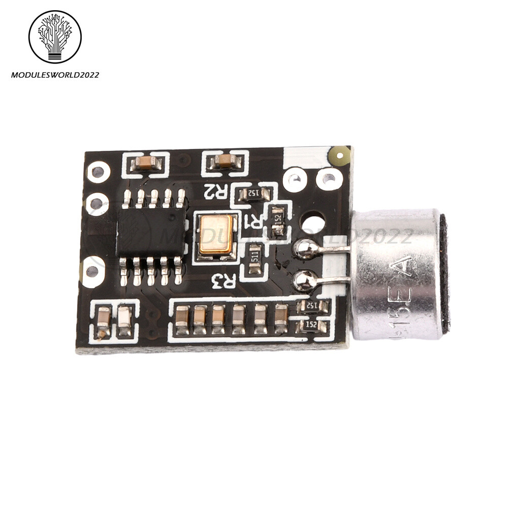 Wireless Microphone FM 88.7MHz Transmitter Module Support Dual-channel Stereo