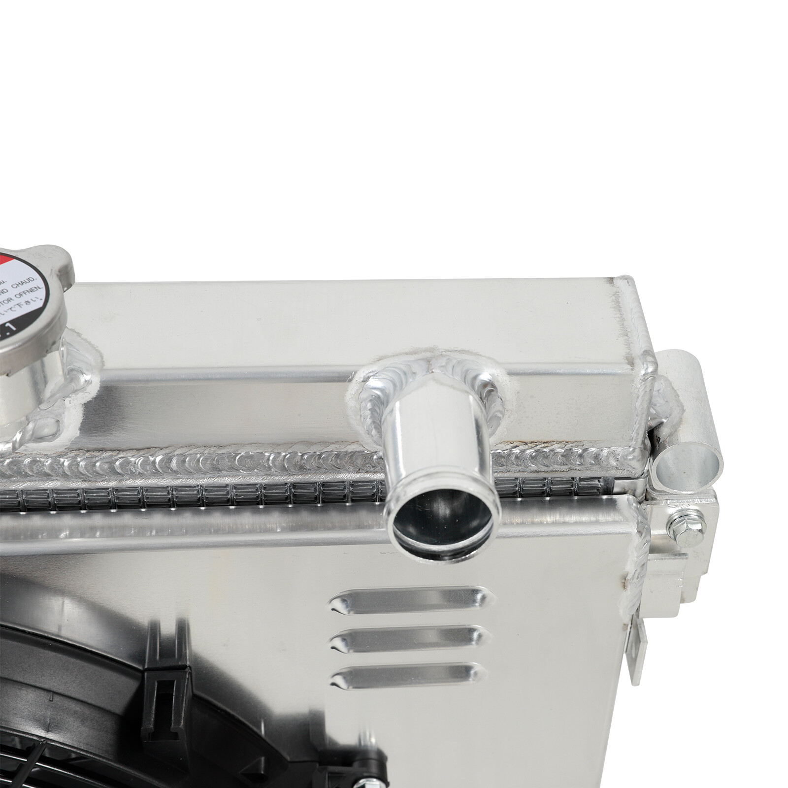 3 Row Radiator+Shroud Fan Kits For 2006-2012 Chevy Colorado Hummer H3/GMC Canyon