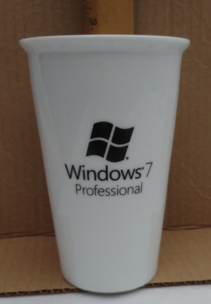 Dell Computers, Windows 7 Professional Coffee Cup Mug