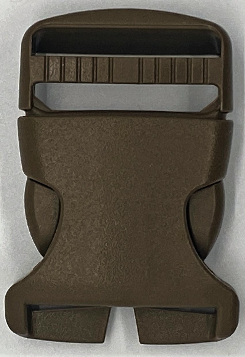 ITW Nexus 1.5 inch Side Release Buckle TSR 150 Split Bar X 2 Coyote Brown