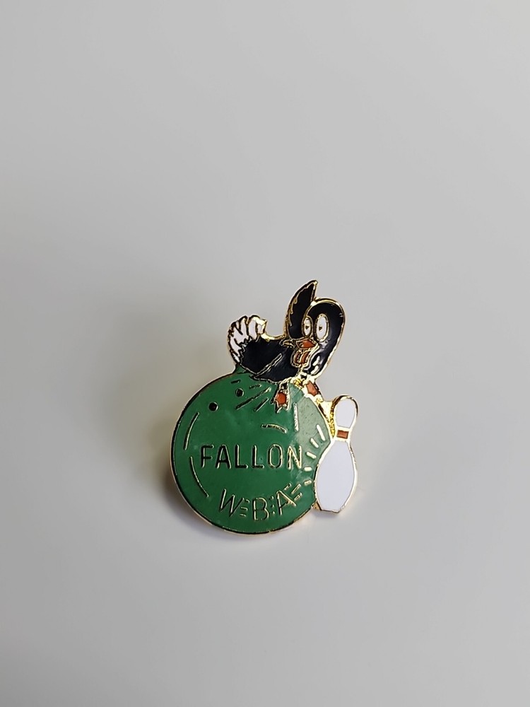 Fallon WBA Lapel Pin Women's Bowling Association Nevada